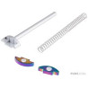 AAP01 Aluminium Guide Rod Set - Silver
