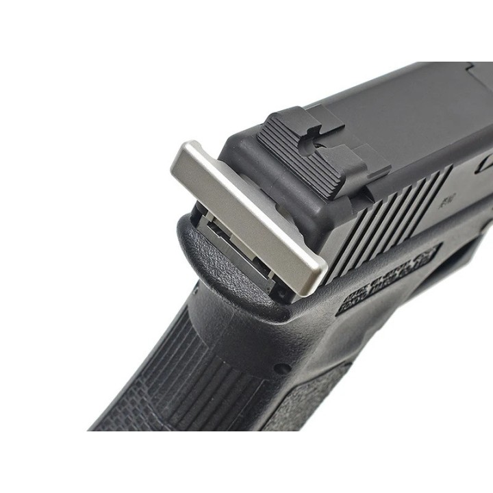 G19 Tactical Cocking Handle - Silver