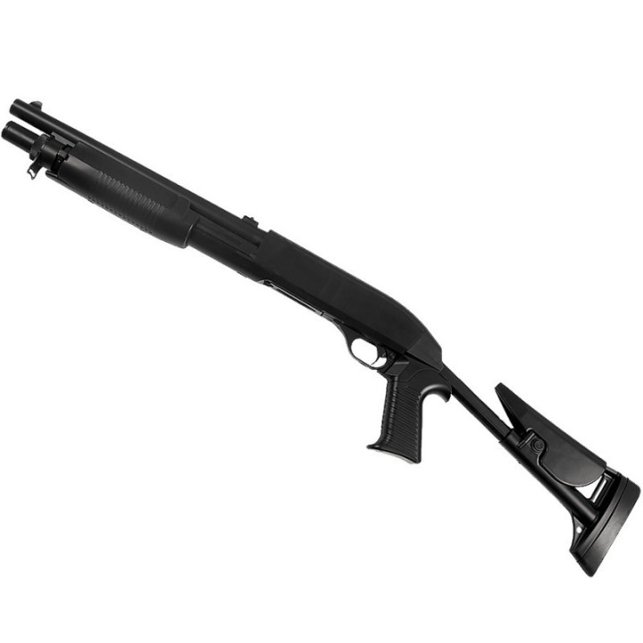 Réplique de f. à pompe, Franchi SAS 12, flex-stock ASG