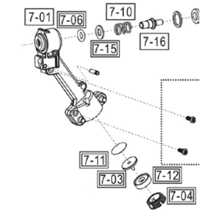 Percuteur CO2 ASG | Spare part CZ75 P-07 and STI Duty