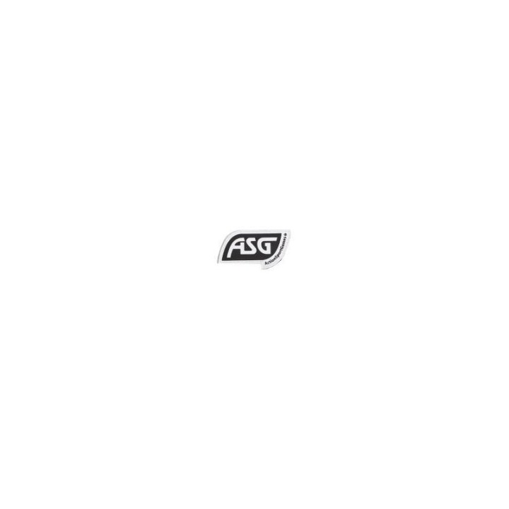 ASG PVC Patch, Velcro, Black - Patchs