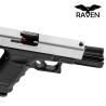 Pistolet airsoft gaz Raven EU7 avec culasse aluminium et blowback