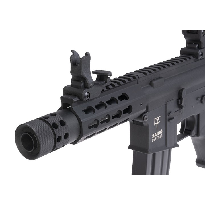 AEG Kenji Short S Saigo Defense silencieux intégré canon 6,03 mm
