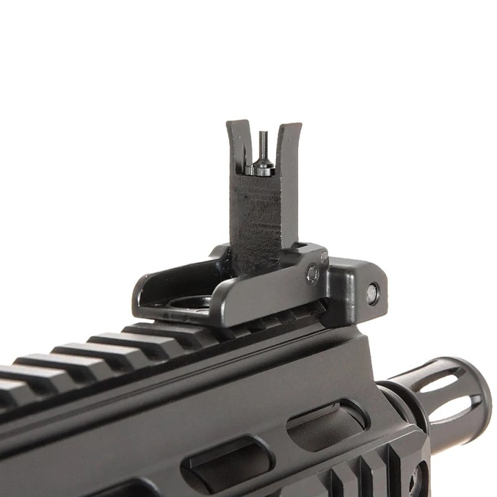 Réplique HK416 court airsoft AEG noir bolt-catch fonctionnel hop-up rotatif