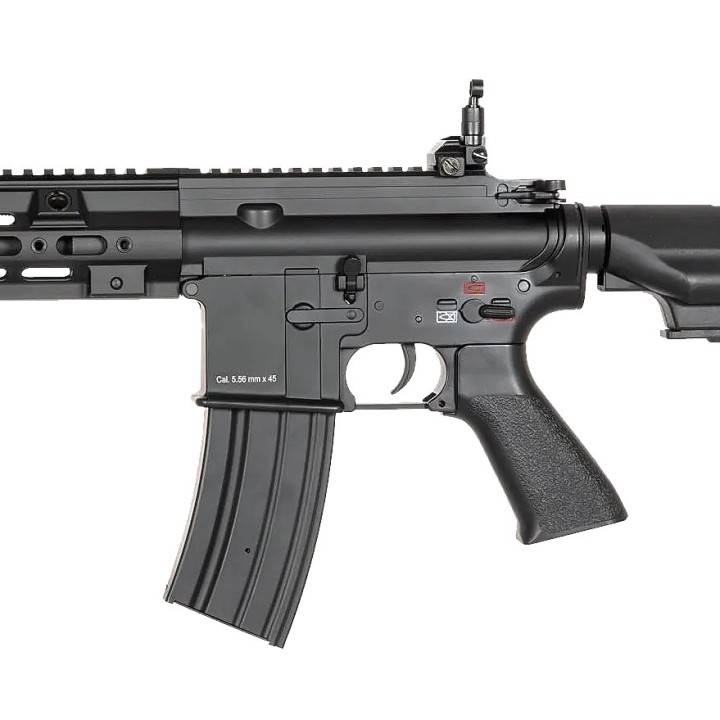 Fusil airsoft électrique HK416 BY-811 chargeur hi-cap acier 300 billes