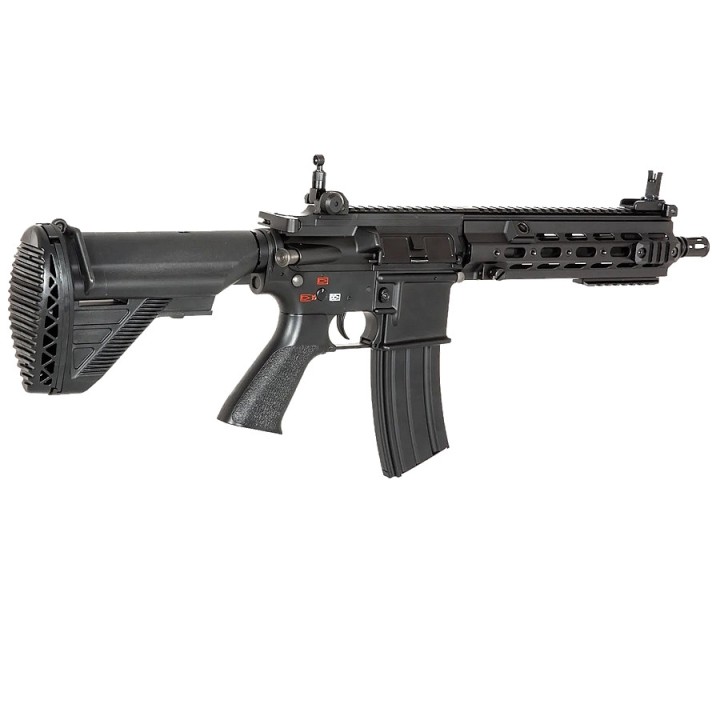Carabine airsoft métal HK416 filetage 14mm CCW silencieux traceur