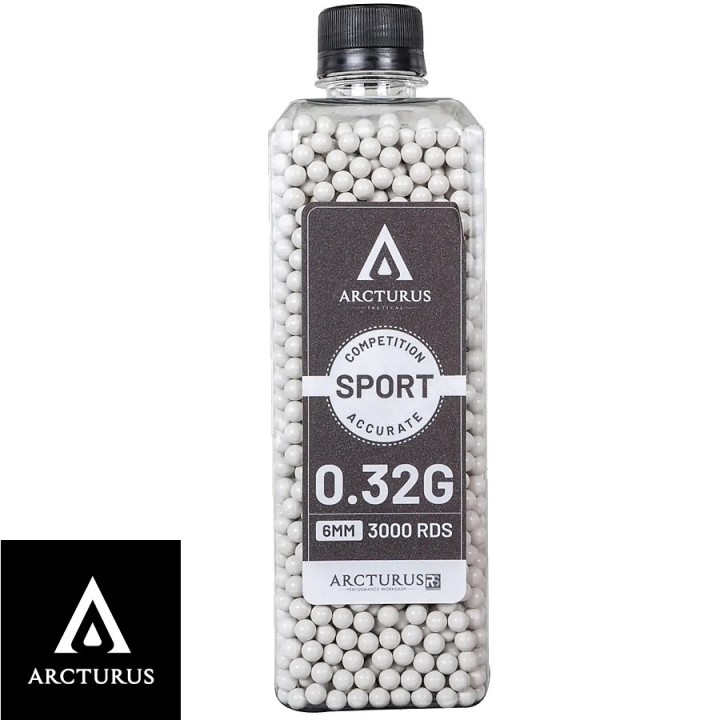 Arcturus RS® SPORT Match Grade 0.32g billes 3000 pcs bouteille