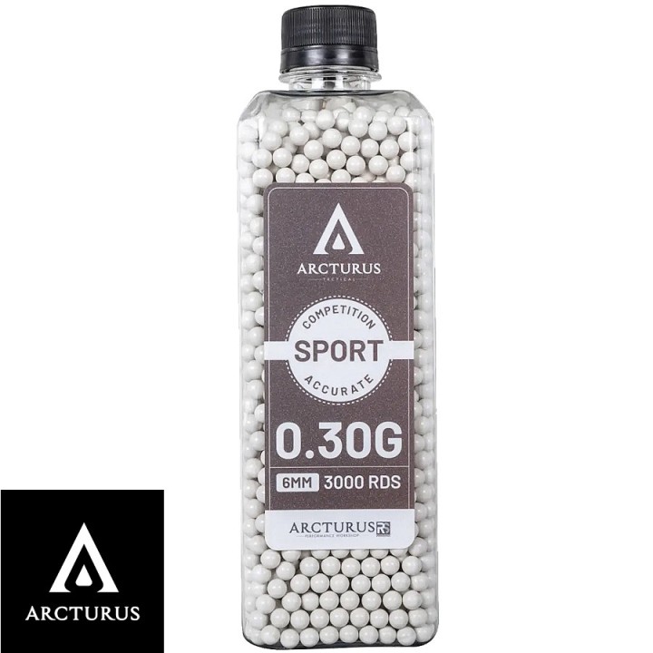 Arcturus RS® SPORT Match Grade 0.30g billes 3000 pcs bouteille