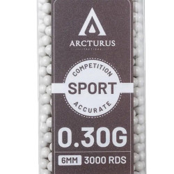 billes airsoft 6mm 0.30g précision tir Arcturus