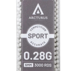 BBs 6mm airsoft 0.28g Arcturus précision extérieure