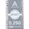 Pack économique de billes airsoft blanches Arcturus 0.25g calibre 6mm