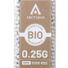 Bouteille de 3000 billes airsoft écologiques PLA 6mm 0.25g