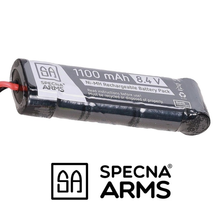 Specna Arms 8.4V 1100mAh NiMH Battery - Mini Tamiya Connector