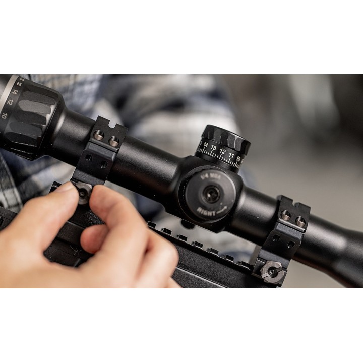 Optique en deux parties montage 25mm pour rail RIS (haut)