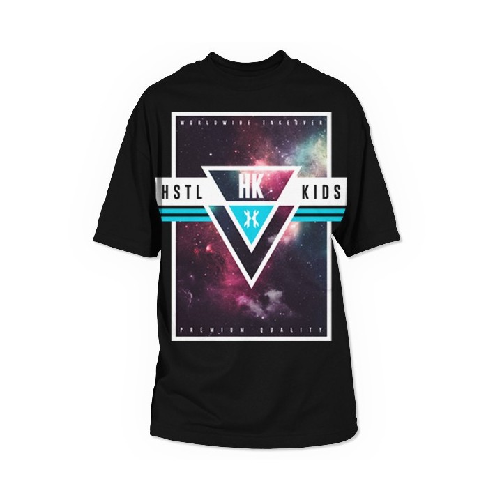 T-SHIRT GALAXY TEE - BLACK - XL - T Shirt