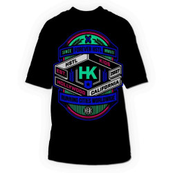 T-SHIRT WORLDWIDE TEE - BLACK - MED