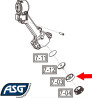 16182 Dan Wesson 7-01 + 16090 Steyr M9 7-03 + 17308 17307 Bersa 7-04 + small gasket 18105 7-03 [16090]