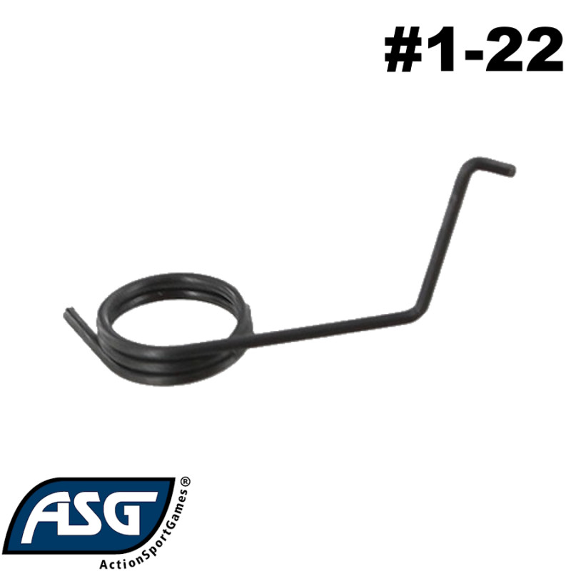 CZ75D ASG trigger spring - Original technical reference 1-22