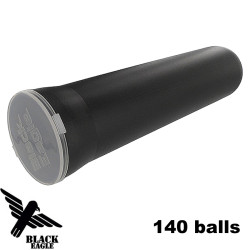 Black Eagle - Paintball Black Tube 140 Bullets .68...