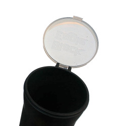 Tube de recharge paintball Black Eagle 140 billes calibre 68 noir