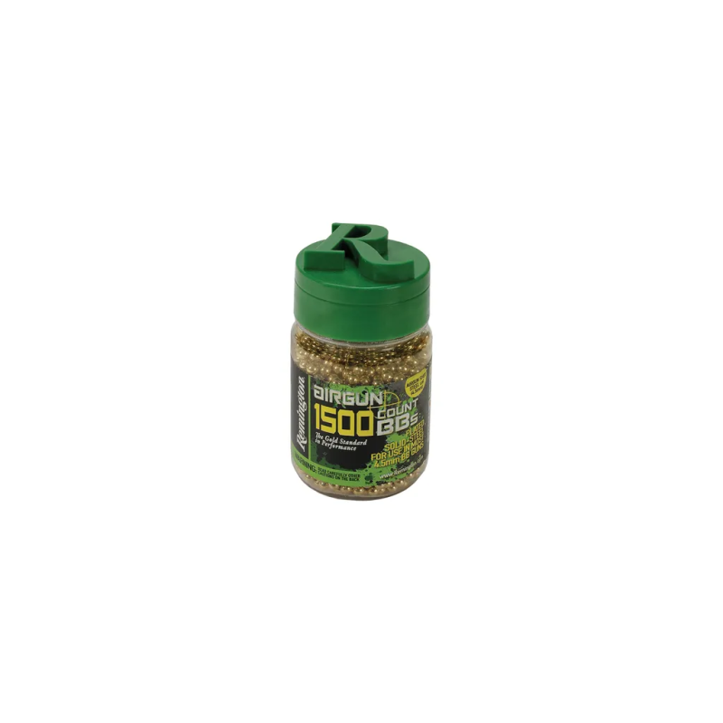 Remington Steel BBs, 4.5mm, 1500 pcs, bouteille