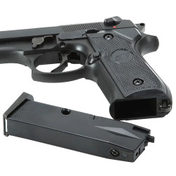 ASG M92F, Gas, Non Blow Back, Black