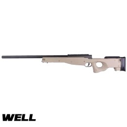 Réplique fusil sniper Well L96 Warrior I beige