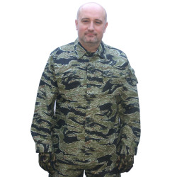 Veste camouflage Tiger Stripe Taille S [Black Eagle]