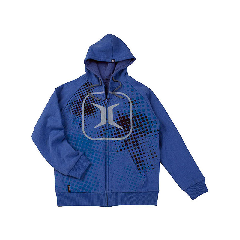 Invert Hoodie ZE Halftone Blue taille 3XL