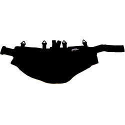 Paintball Harnais Field 4 pots + emplacement bouteille camo Horizontal