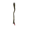Safety rope - hand-woven (nylon hollow ribbon, high-light metal buckle