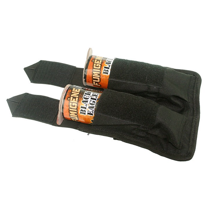 Black Eagle Smoke Pouch X2 - Black - Poche fumigènes