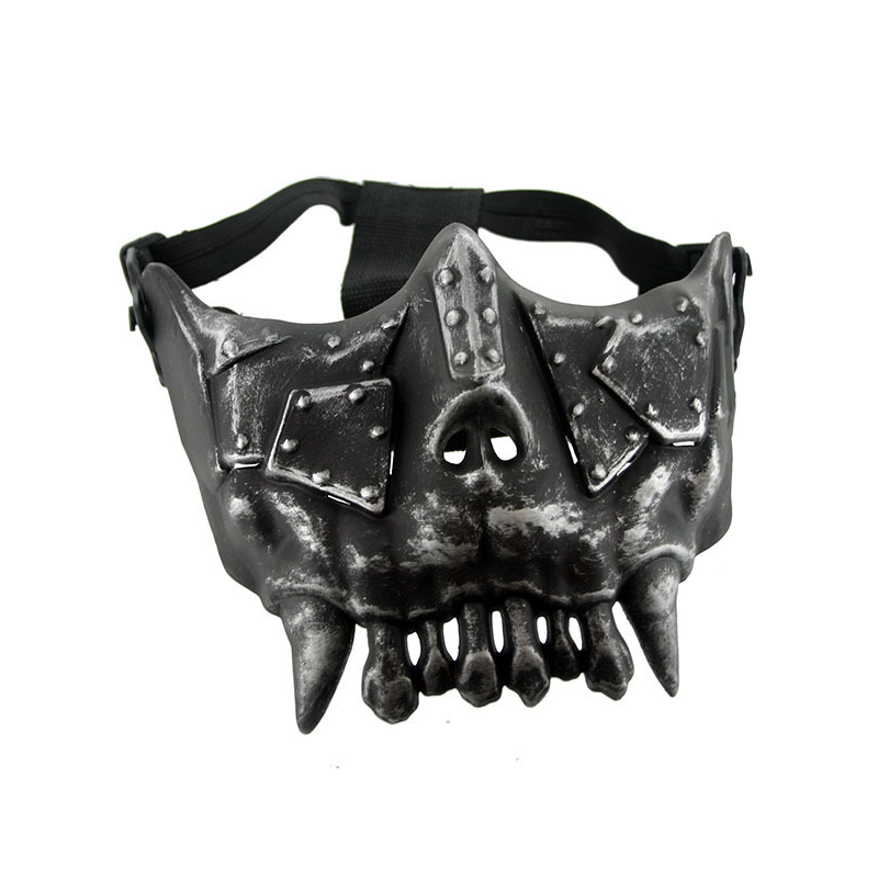 Desert Corp DC-03 Full Face Mask Silver