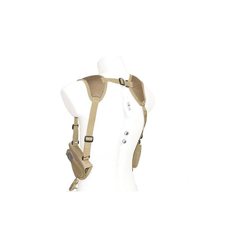 DMoniac Holster d'épaule Tan Universel compatible Revolver