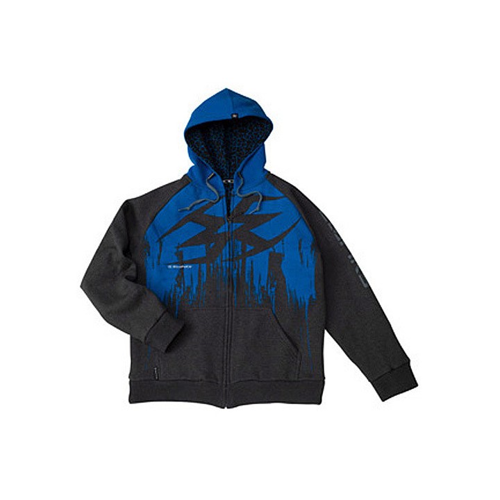 Veste a capuche Empire ZE Splash Blue XXL