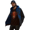 Veste a capuche Empire ZE Splash Blue 2XL