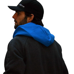 Veste a capuche Empire ZE Splash Blue 2XL