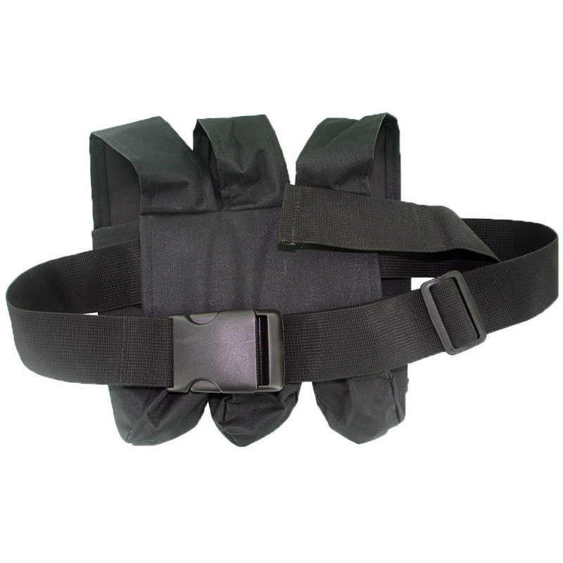 Porte pot paintball Vertical Black Eagle