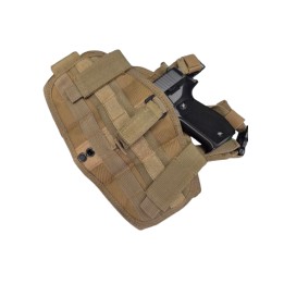 Holster de cuisse Molle TAN
