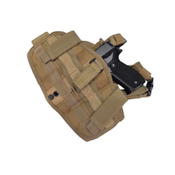 Holster de cuisse Molle TAN