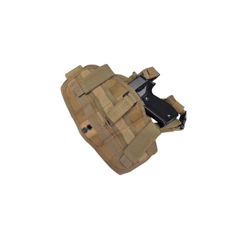 Holster de cuisse Molle TAN