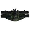 Paintball Harnais GxG 4 pots + emplacement bouteille camo Horizontal