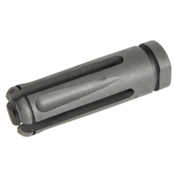 Steel flash hider - 14mm CW/CCW