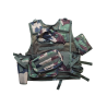 Tactical Vest Black Eagle - Version Camo L-Pouch (Mid Cap)