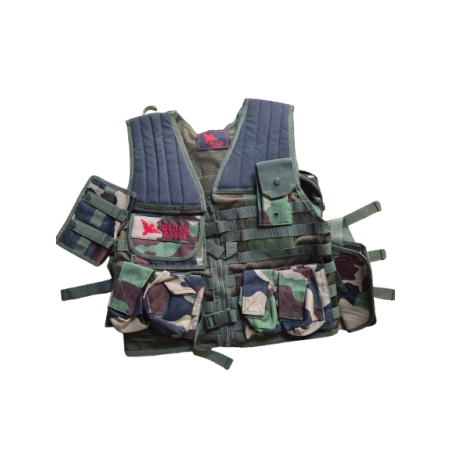 Tactical Vest Black Eagle - Version Camo L-Pouch