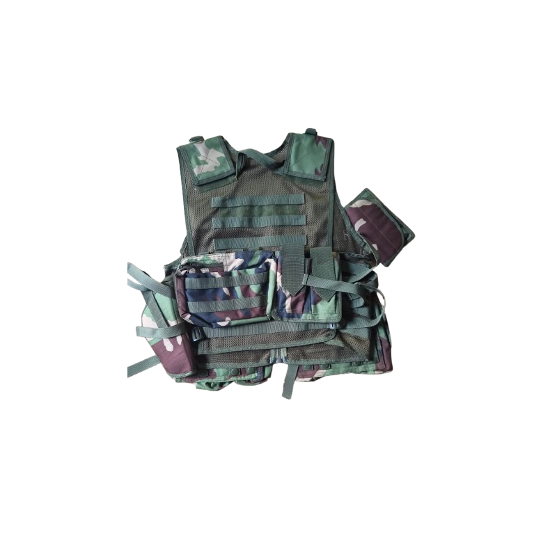 Tactical Vest Black Eagle - Version Camo L-Pouch (High Cap)