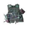Tactical Vest Black Eagle - Version Camo L-Pouch (High Cap)