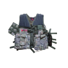 Tactical Vest Black Eagle - Version Forest Camo (High Cap)