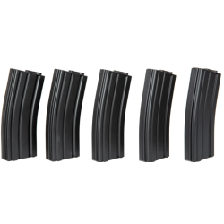 Mid-cap magazines for 140 rounds for M4/M16 replicas  black