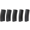 Mid-cap magazines for 140 rounds for M4/M16 replicas  black